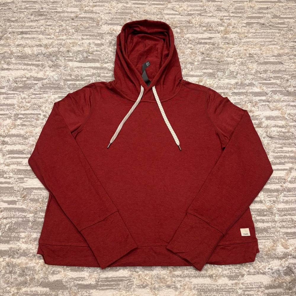 Vuori Halo Essential Hoodie Women’s Small Performance DreamKnit Stretch Comfort - Picture 2 of 15